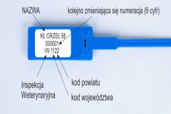 Plomba weterynaryjna paskowa 005 - plombownice.sklep.pl