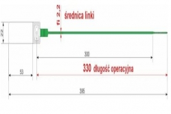 Plomba weterynaryjna 002 / 100 sztuk - plombownice.sklep.pl