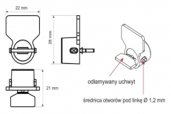 Plomby motylkowe ROTO - plombownice.sklep.pl